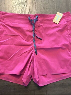 Title Nine Bright Pink Board Shorts NWT